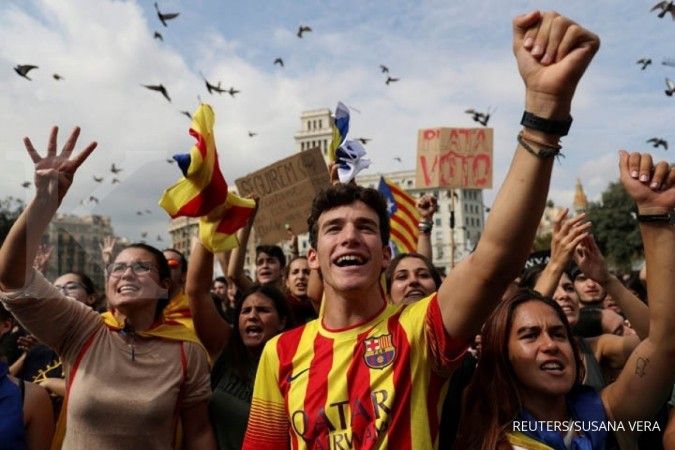 Raja Spanyol dituding abaikan jutaan warga Catalan