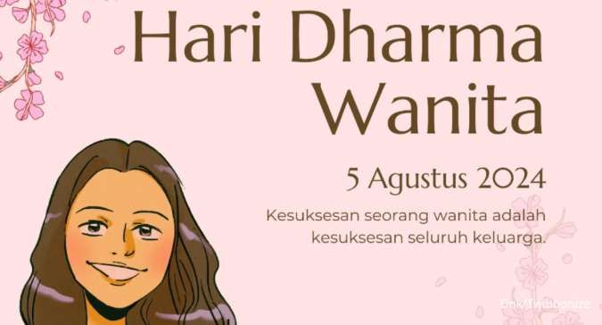 20 Kartu Ucapan Hari Dharma Wanita Nasional yang Dapat Digunakan Gratis 