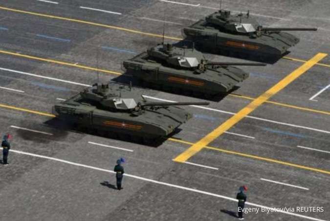 Tank Tempur Baru Rusia, T-14 Armata, Resmi Debut di Perang Ukraina