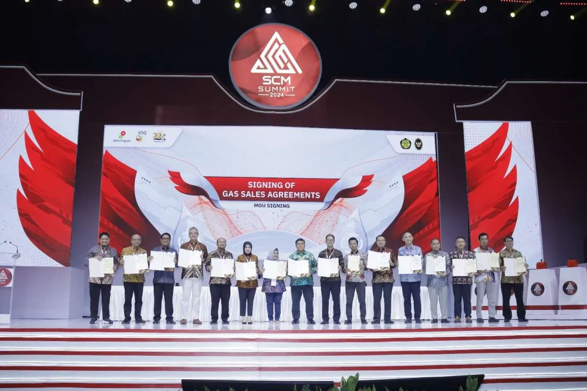 SCM Summit 2024 Hasilkan 10 Perjanjian Jual Beli Gas (PJBG) Senilai Rp 18,9 Triliun