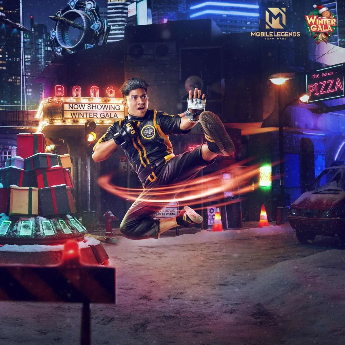 Begini aksi Iko Uwais perankan karakter Chou di Mobile Legends