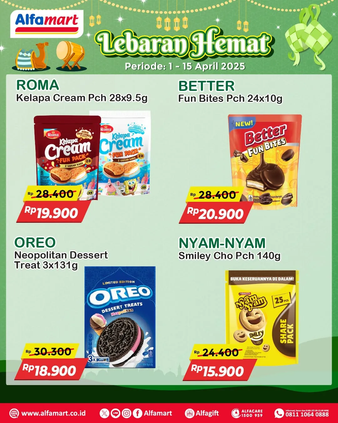 Promo Alfamart Lebaran Hemat 1-15 April 2025