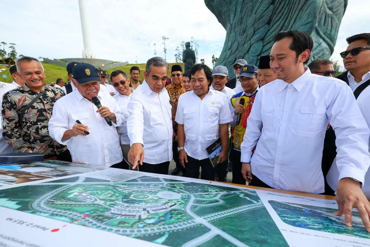 Ketua MPR Kunjungi IKN, Cek Kesiapan Pembangunan Tahap II