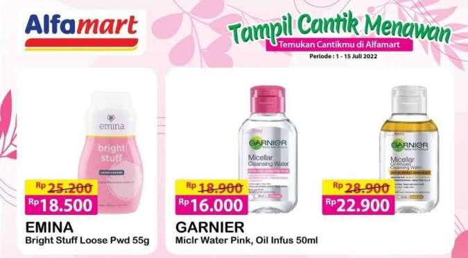 Promo Makeup dan Body Care di Alfamart, Potongan Harga Menarik sampai Besok (15/7)