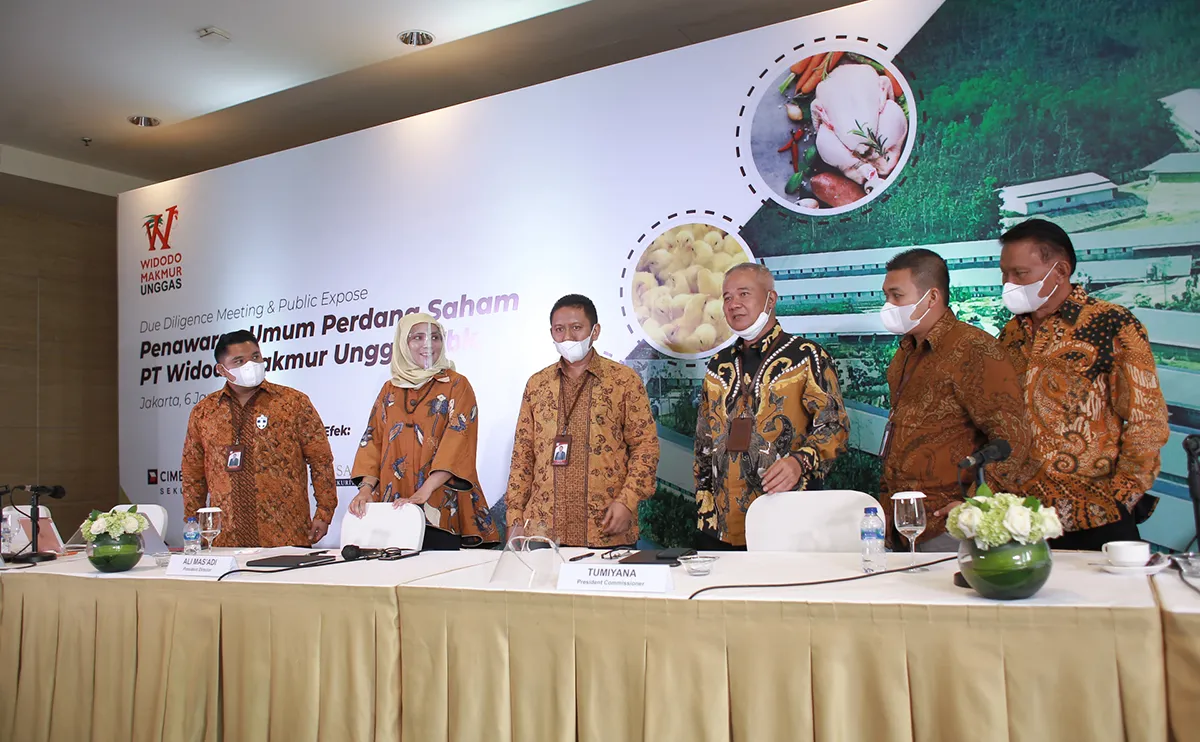 Bakal IPO, Widodo Makmur Unggas (WMU) incar penjualan Rp 4,3 triliun di tahun ini