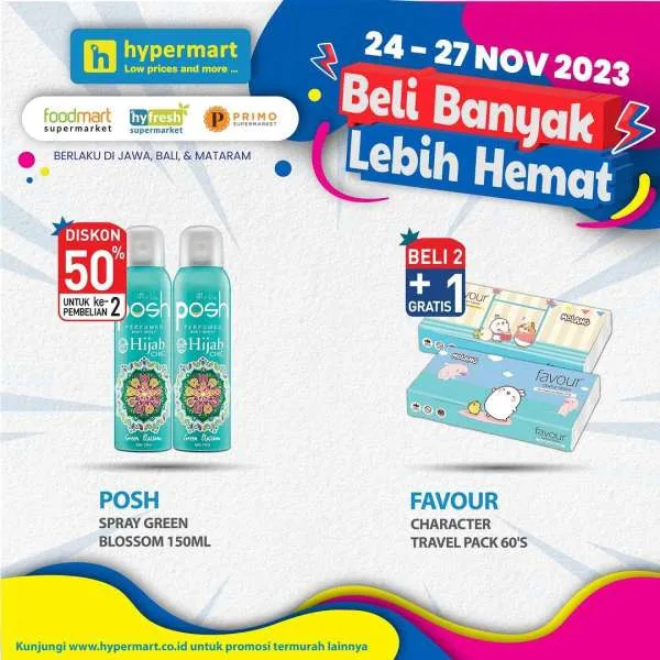 Promo Hypermart Beli Banyak Lebih Hemat Periode 24-27 November 2023