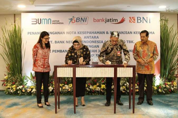 BNI dan Bank Jatim Berkolaborasi Dukung Ekonomi Digital Jawa Timur