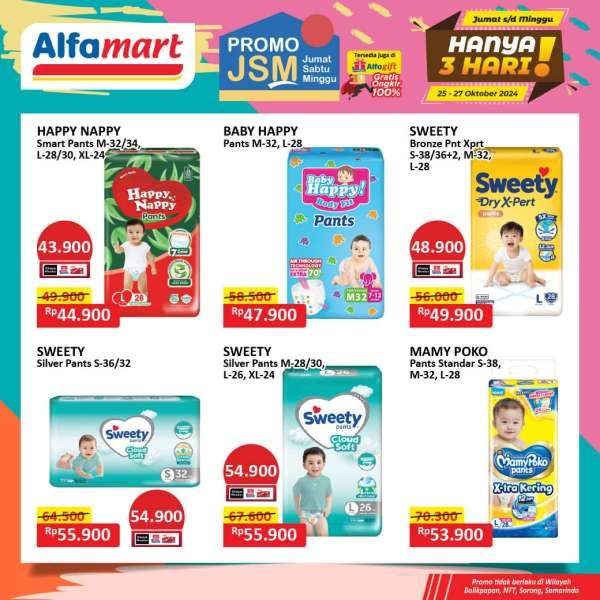 Promo JSM Alfamart 25-27 Oktober 2024