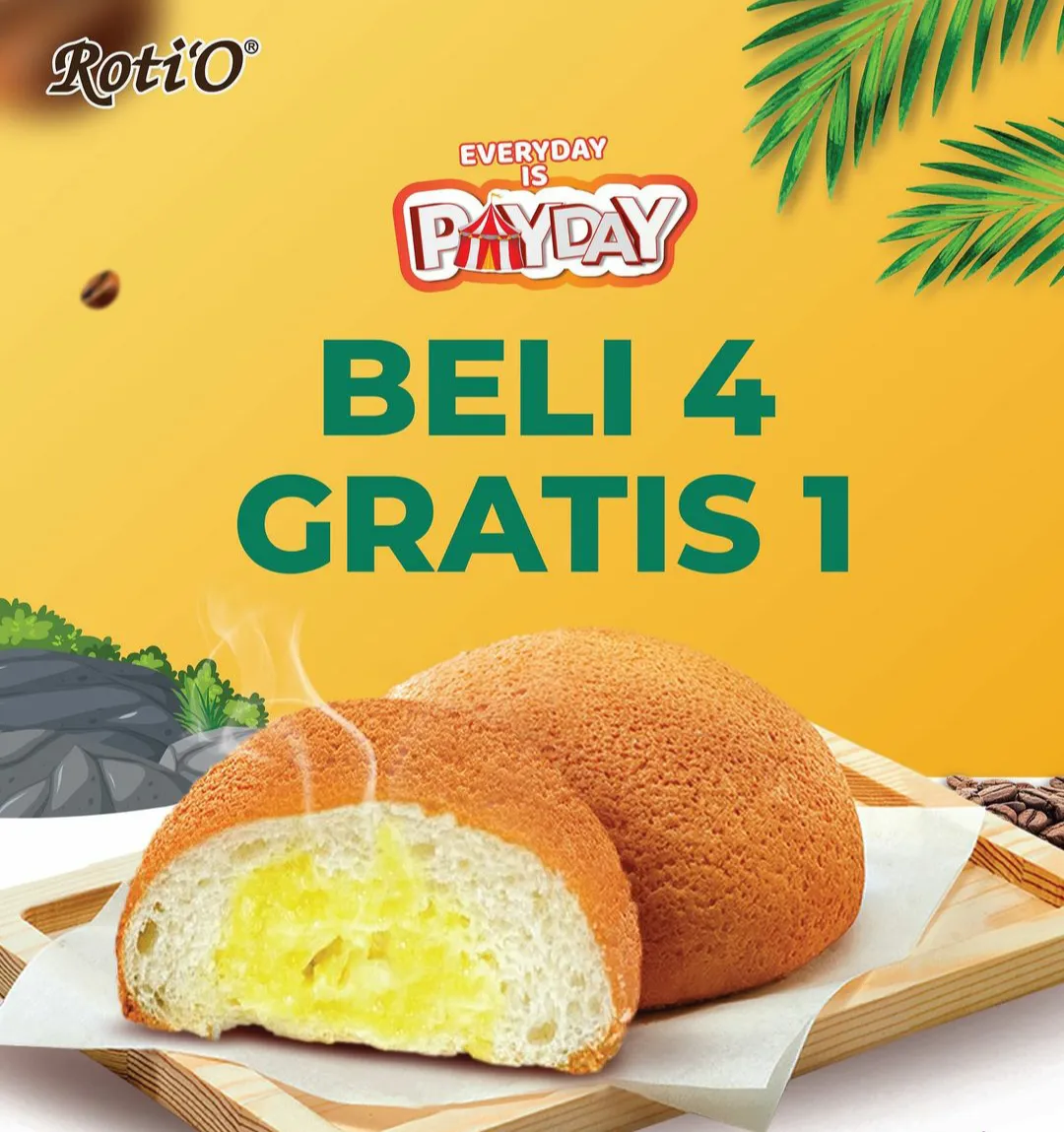 Promo payday bulan Juni 2024 RotiO