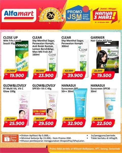Promo JSM Alfamart Periode 10-12 Oktober 2025