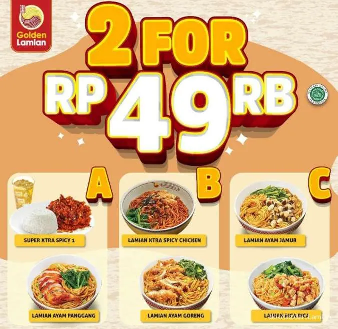 Promo Golden Lamian edisi November 2023