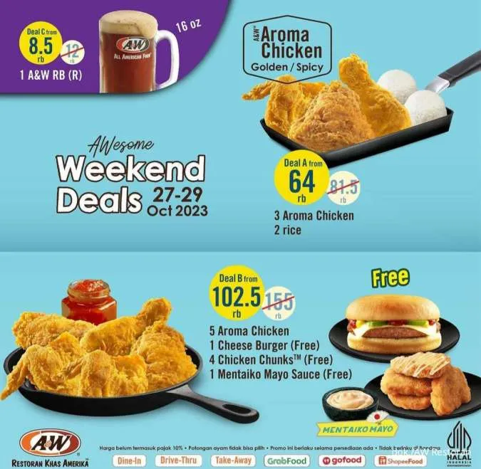 Promo Weekend AW Restoran