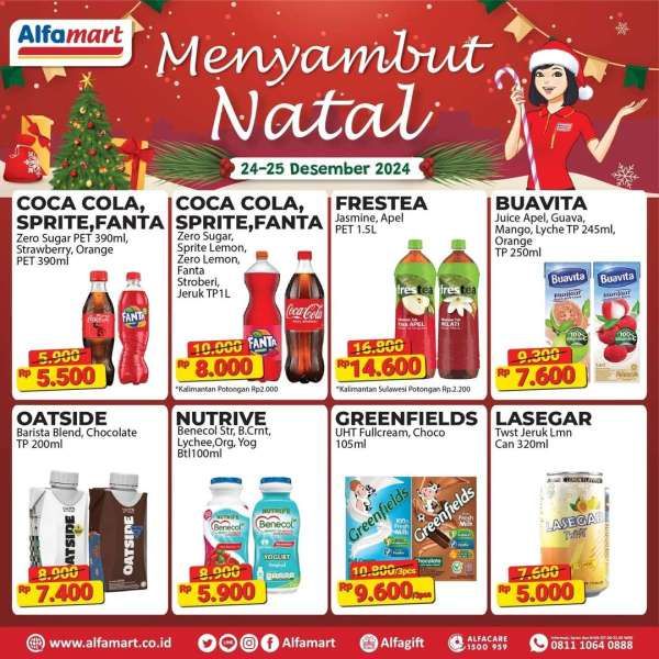 Promo Alfamart Sambut Natal 24-25 Desember 2024