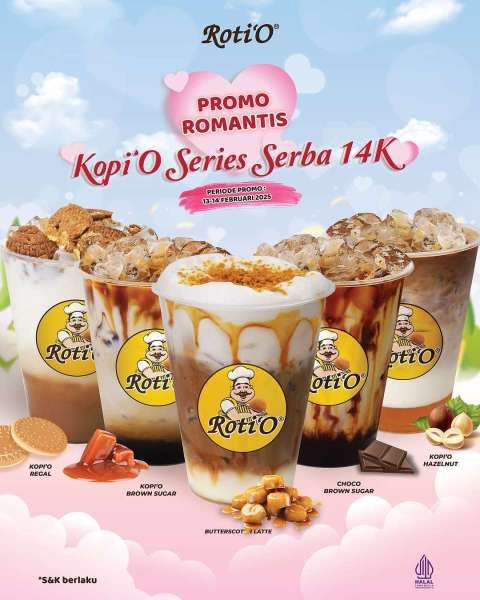 Promo Valentine di RotiO 13-14 Februari 2025