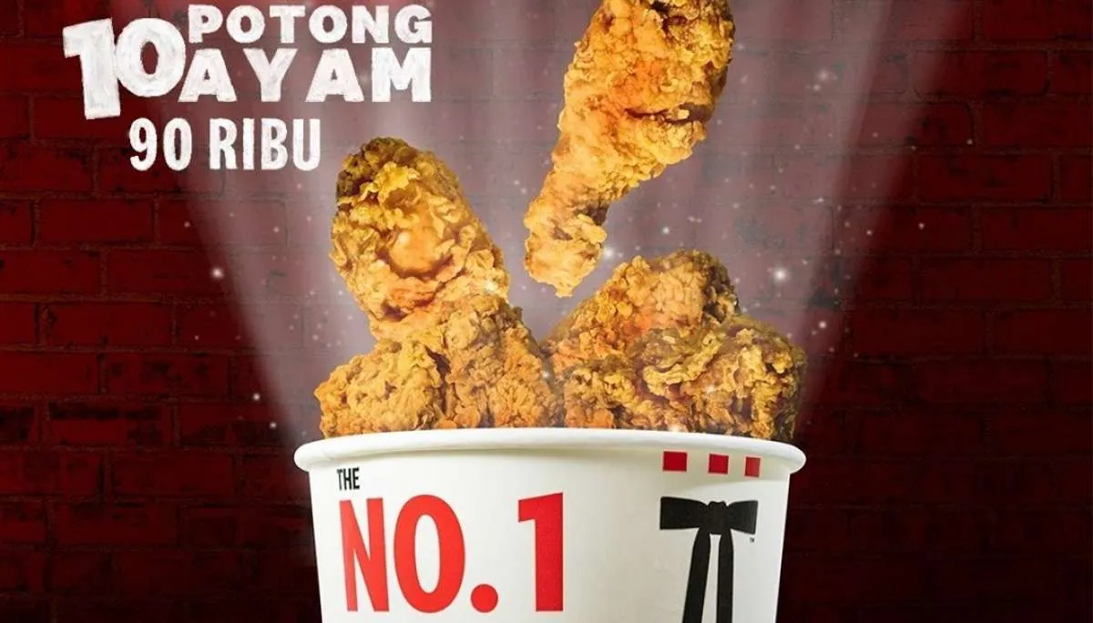 Promo KFC terbaru 26 Agustus, The Best Thursday 10 potong ayam hanya Rp 90.000 saja