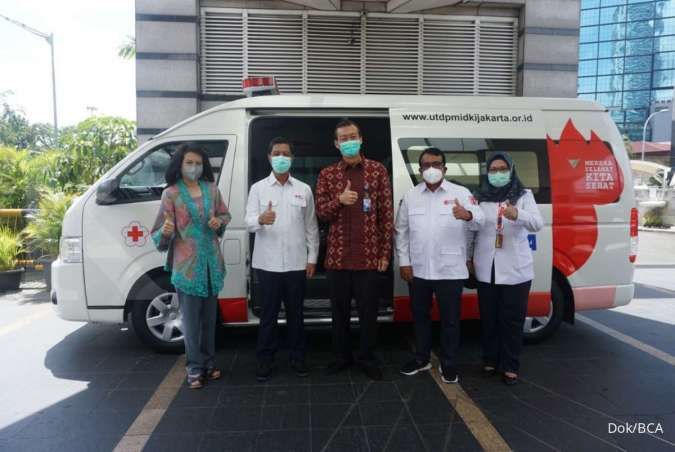 Dukung Optilmalisasi Kegiatan Donor Darah, BCA Alokasikan Kendaraan Operasional untuk PMI DKI Jakarta