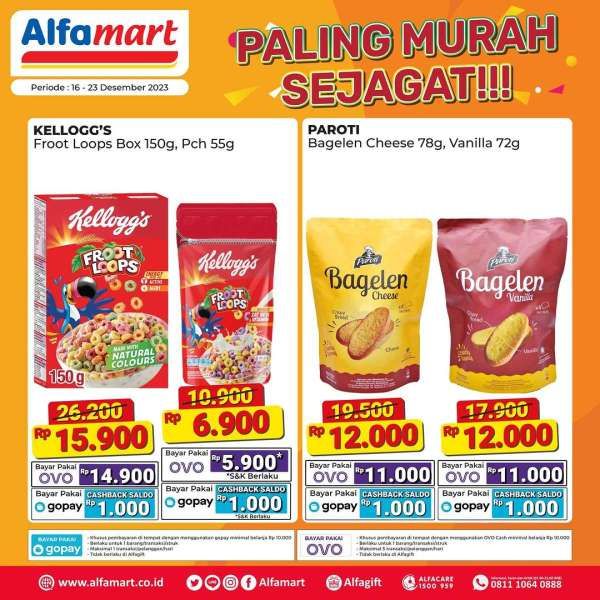 Promo Alfamart Paling Murah Sejagat 16-23 Desember 2023