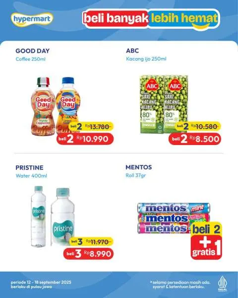Promo Hypermart Beli Banyak Lebih Hemat Periode 12-18 September 2025