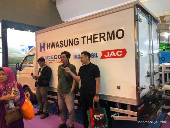 Indomobil JAC Perkenalkan Truk Listrik Berpendingin Pertama di Indonesia