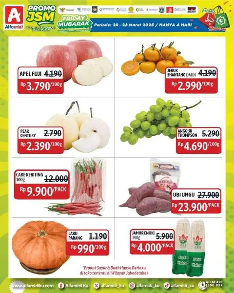 Promo JSM Alfamidi Periode 20-23 Maret 2025