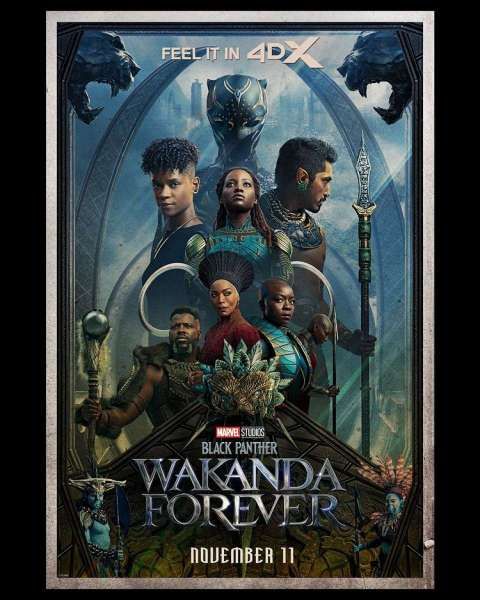 Black Panther: Wakanda Forever (Sumber: @marvelstudios/@4dxusa di Instagram)