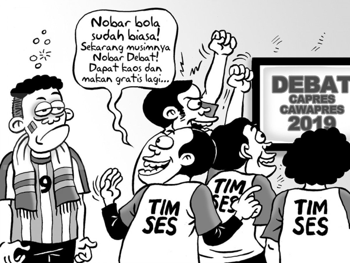 Benny Rachmadi - Nobar Debat Cawapres
