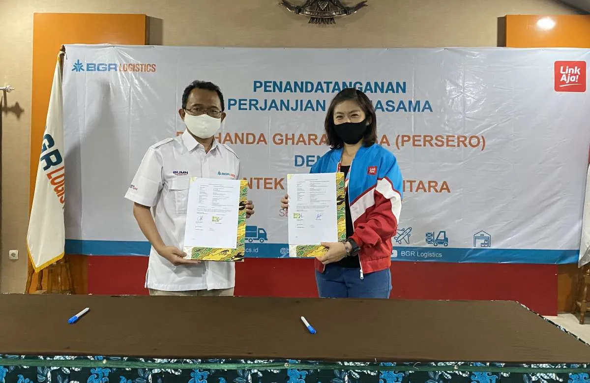Bidik transaksi di segmen pangan, LinkAja gandeng BGR Logistik