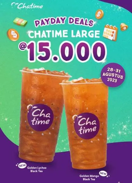 Promo Chatime Payday Deals