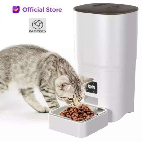 6 Rekomendasi Mangkuk Dispenser Makanan Anjing dan Kucing