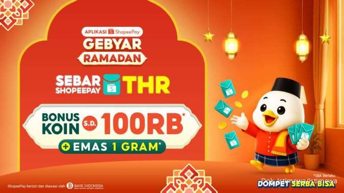 Kirim THR Pakai ShopeePay Berpeluang Dapat Bonus Saldo Rp10 Ribu
