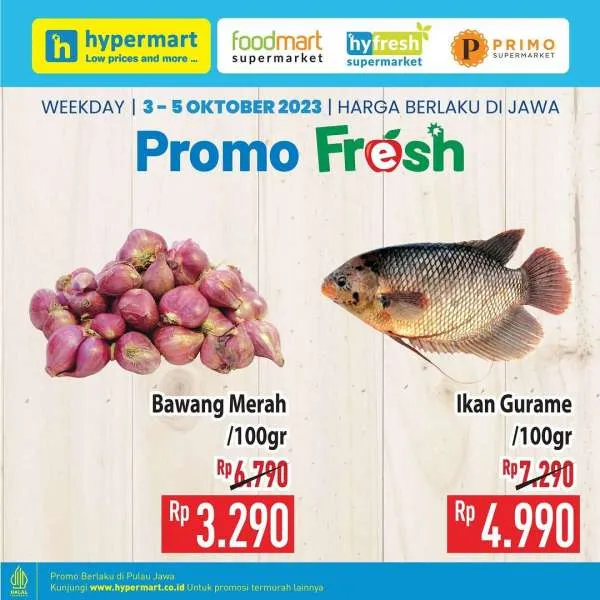 Promo Hypermart Hyper Diskon Weekday Periode 3-5 Oktober 2023