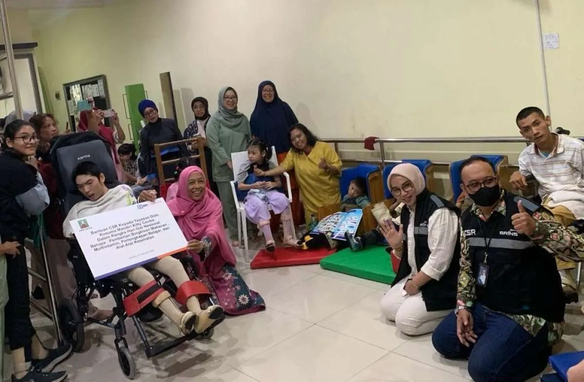 BRI Insurance Salurkan Bantuan untuk Anak Berkebutuhan Khusus di Kitty Centre
