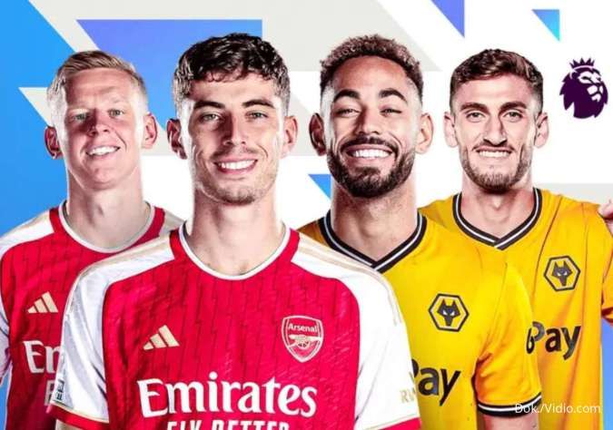 Jadwal Liga Inggris Hari Ini (17/8) Arsenal vs Wolves, Cek Link Streaming