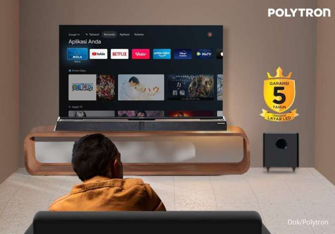 Polytron Memberikan Garansi 5 Tahun untuk TV LED, Ini Ketentuannya