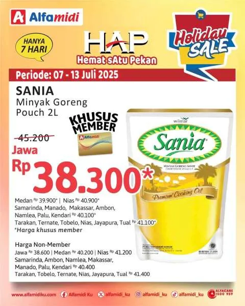 Promo Alfamidi Hemat Satu Pekan Periode 7-13 Juli 2025