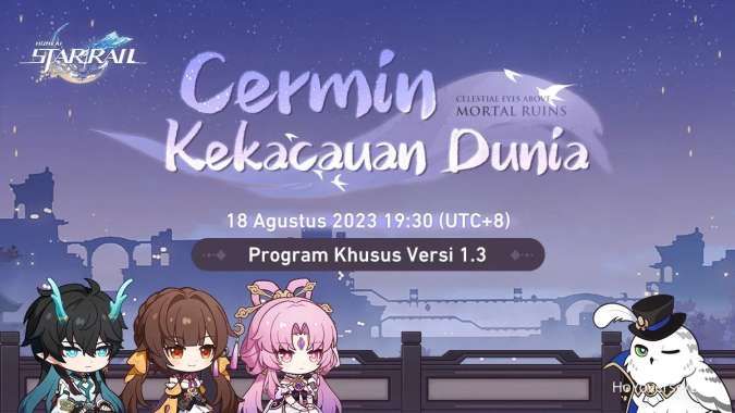 Jadwal Livestream Honkai: Star Rail Versi 1.3, Bocoran Karakter hingga Kode Redeem