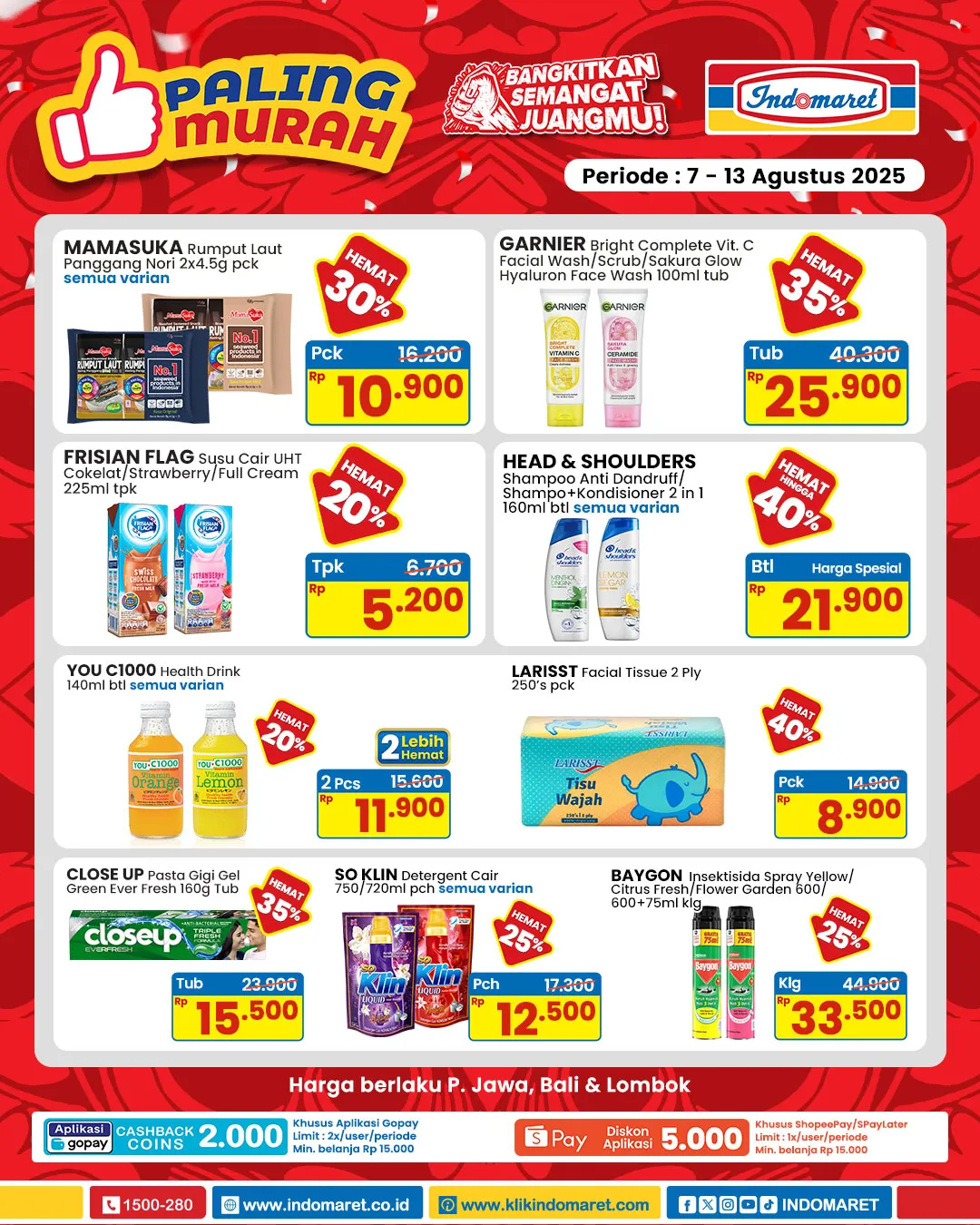 Promo Indomaret 7-13 Agustus 2025 Paling Murah
