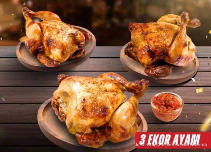 Hari Terakhir Promo Emado's Crazy Sale, Paket 3 Ekor Ayam Cuma Rp 99.000