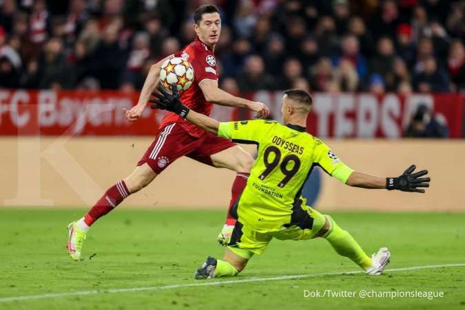 Hasil Liga Champions Bayern Munchen vs Benfica: Menang 5-2, The Bavarians ke 16 besar