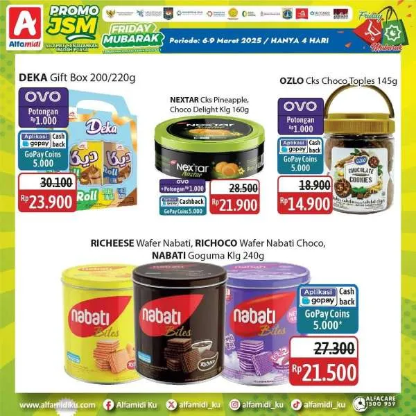 Promo JSM Alfamidi Hanya 4 Hari Periode 6-9 Maret 2025