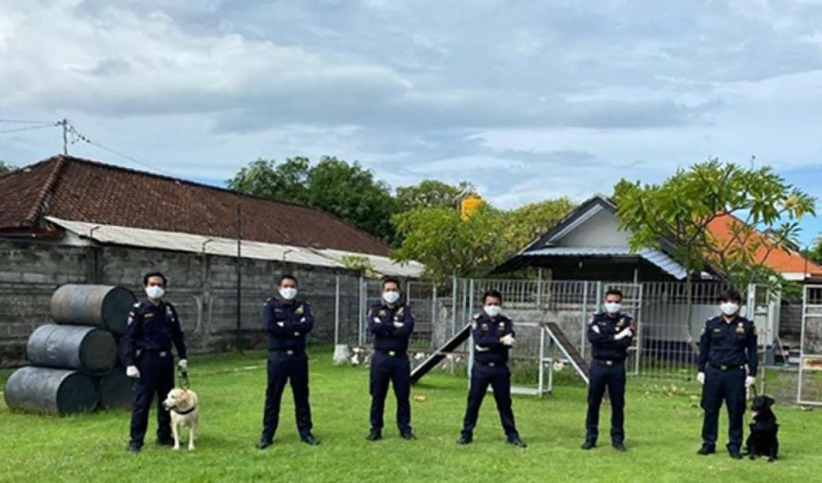 Tim anjing pelacak K-9 Bea Cukai Bali Nusra gagalkan 7 kasus narkotika 