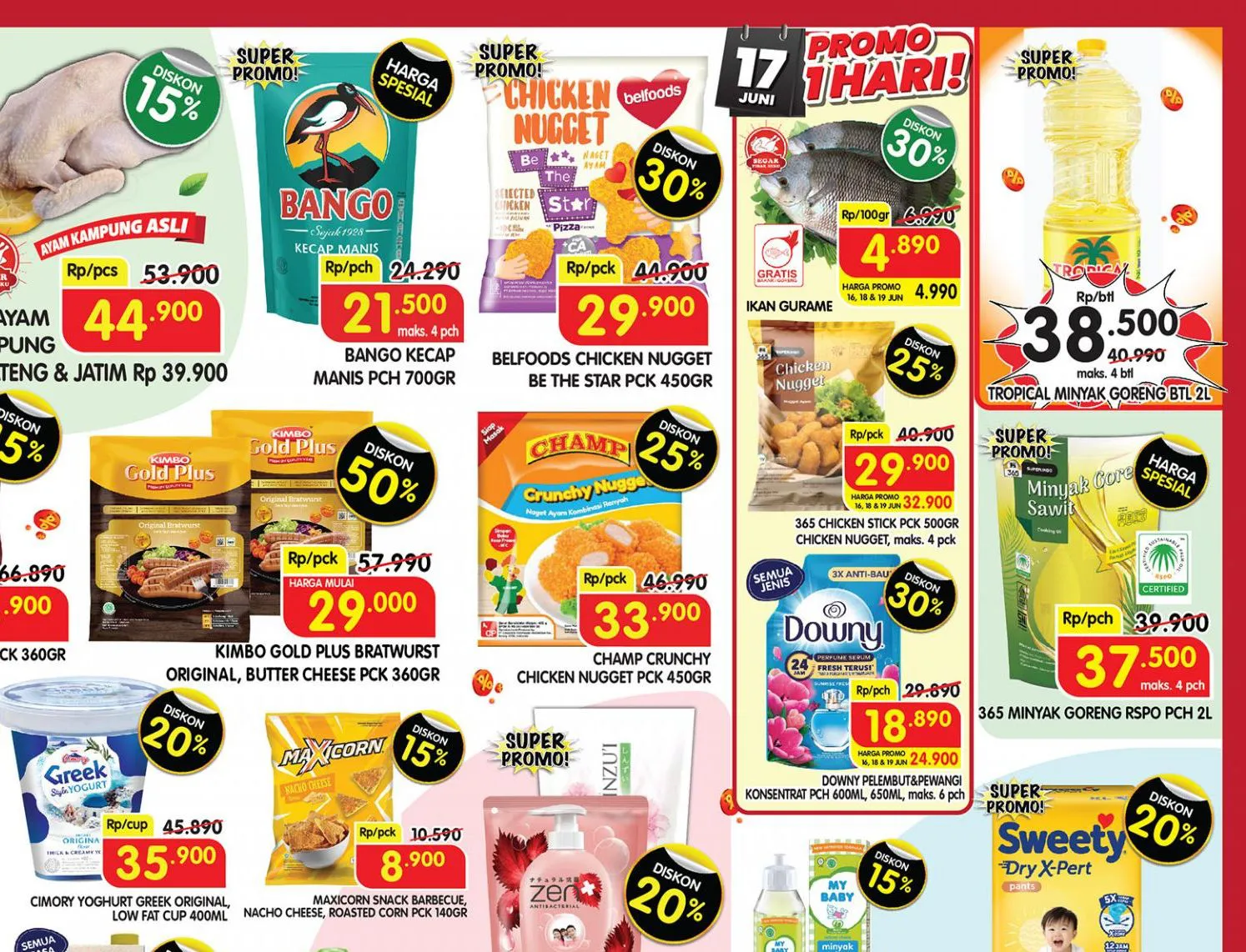 Promo Superindo Weekday 16-19 Juni 2025