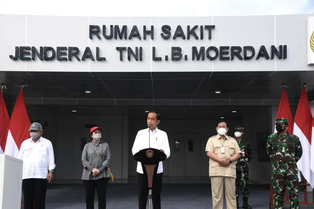 Jokowi resmikan rumah sakit berfasilitas lengkap di Merauke