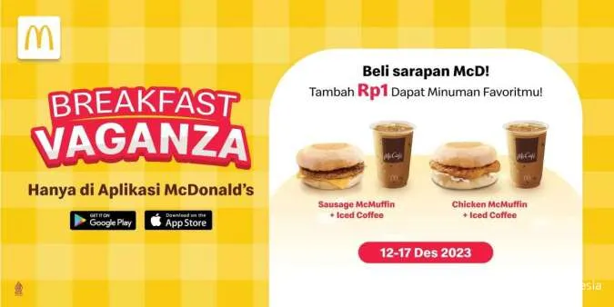 Promo 12.12 McD: Breakfast Vaganza