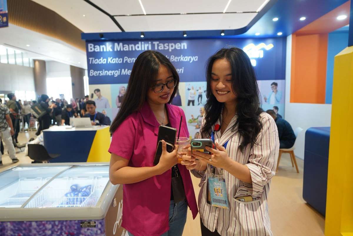 Bank Mandiri Taspen Turut Meriahkan HUT ke-27 Bank Mandiri di Ajang Livin' Fest