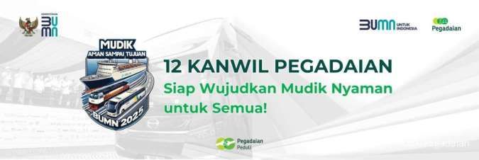 Pegadaian Bersama BUMN Lainnya Kembali Gelar Mudik Gratis