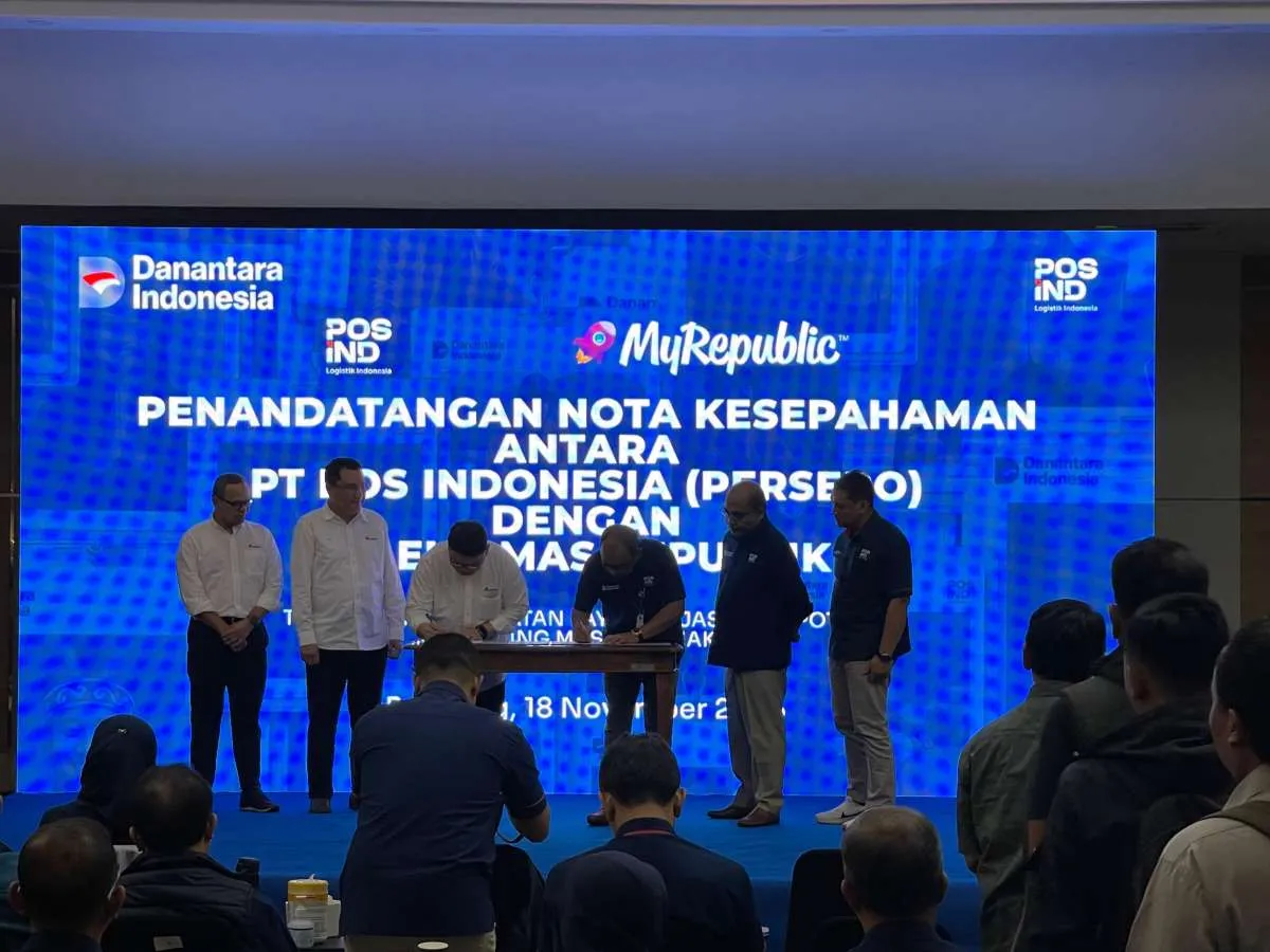 Kolaborasi MyRepublic Indonesia dan PT Pos Indonesia Dorong Ekspansi Layanan FWA