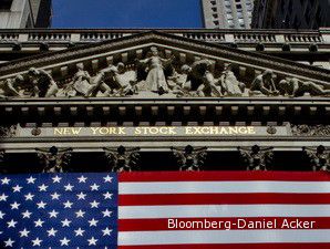 Bernanke Kembali Optimis, DJIA Terkerek 0,77% 