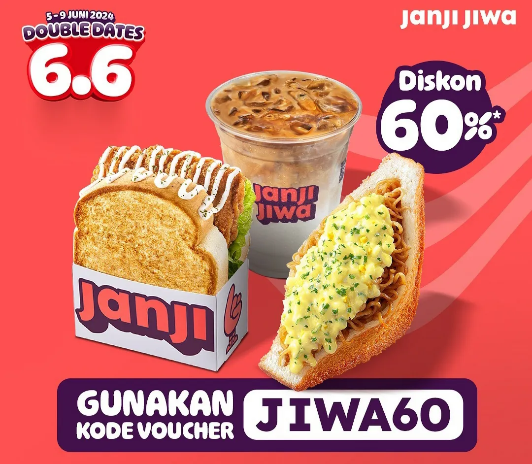 Promo 6.6 Janji Jiwa edisi 5-9 Juni 2024
