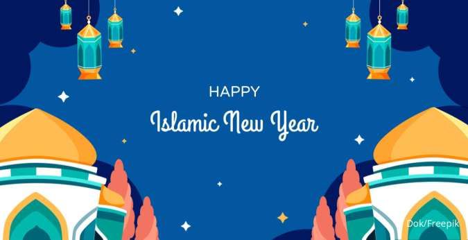 18 Ucapan Selamat Tahun Baru Islam 1446 H Bahasa Inggris Penuh Makna & Artinya